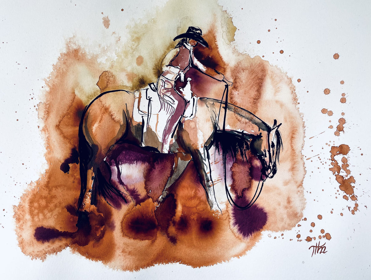 Steppin fine art print by Tara Heckman