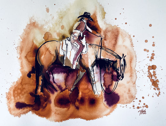 Steppin fine art print by Tara Heckman