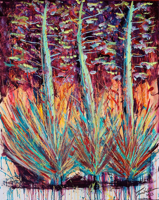 Blue Agave fine art print by Tara Heckman